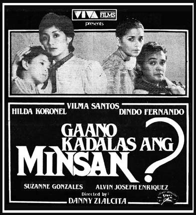 Pinoy classic movie line pinuno ng tubig ang baso